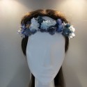 Crown Potpourri Blue and Dark Blue