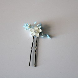 Horquillas, flores para el pelo y cruces artesanales para niñas de primera  comunión - Anacarado Complementos Artesanales