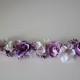 Potpourri belt in mauve, off-white and ivory tones