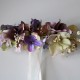 Large mauve flower barrette